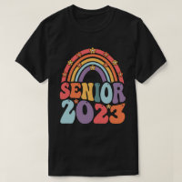 Senior 2023 Boho Rainbow Class Of 2023 Graduation 