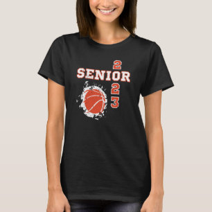 Senior 2023 Graduate Class Of 2023 Basketball T-Shirt
