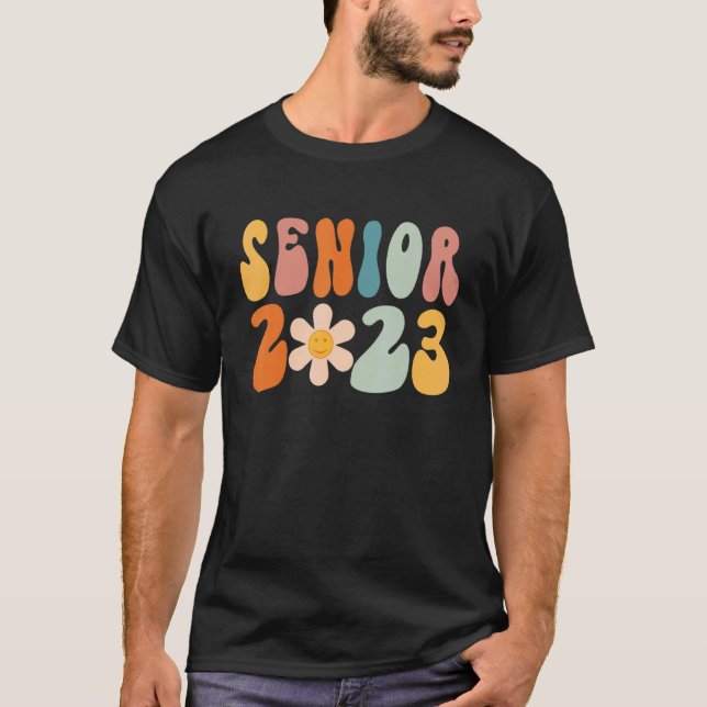 Senior 2023 Pre k Grow with Me Graduation Student  T-Shirt (Front)