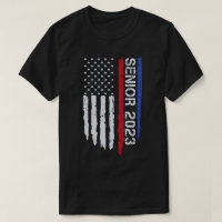  Senior 2023 Usa American Flag Graduation Gift