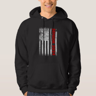 Senior 2024 American Flag USA Graduation Class of Hoodie