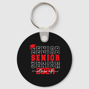 Senior 2024 Class Of 2024 Back To School Graduatio Keychain