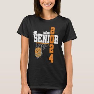 Senior 2024 Class Of 2024 Graduate Basketball Grad T-Shirt