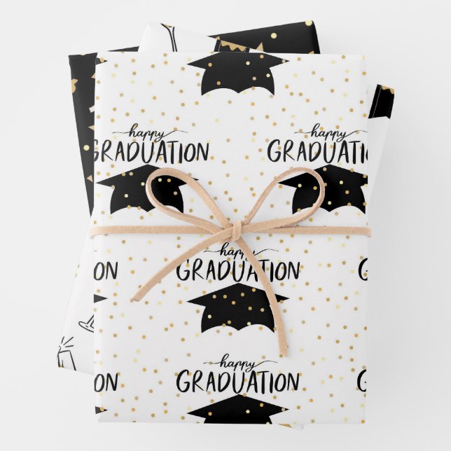 Senior 2024 CLASS of 2024 Graduation Wrapping Paper Sheet (In situ)