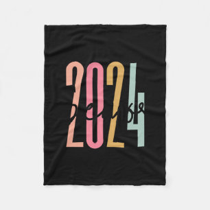 Senior 2024 Class Of 2024 Seniors Graduation 2024 Fleece Blanket