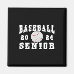 Senior 2024 Graduation Party Idea Baseball Senior  Magnet