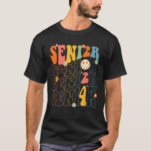 Senior 2024 Retro Class of 2024  Back To School Gr T-Shirt