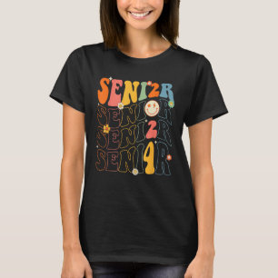 Senior 2024 Retro Class of 2024 Back To School Gr T-Shirt