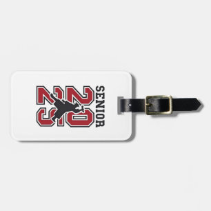 Senior 2025 Basketball Graduate Sport  Luggage Tag