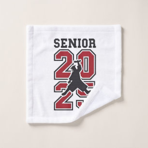 Senior 2025 Basketball Graduate Sport  Wash Cloth