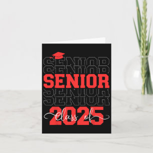 Senior 2025 Ck To School College Graduation Cl Of Card