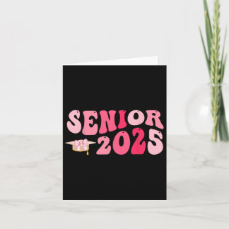 Senior 2025 Coquette Pink Bow Cl Of 2025 Back To S Card