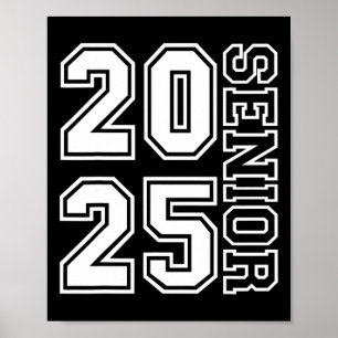 Senior 2025 Graduation 2025 Cl Senior 2025 Grad 12 Poster