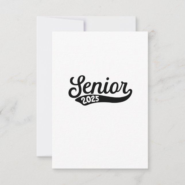 Senior 2025 Graduation Last Day of School  Save The Date (Front)