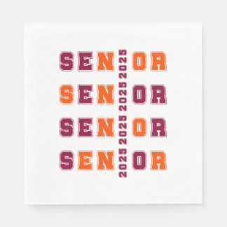 Senior 2025 napkin