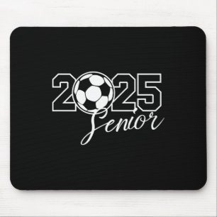 Senior 2025 Soccer Mom High School Graduation Outf Mouse Pad