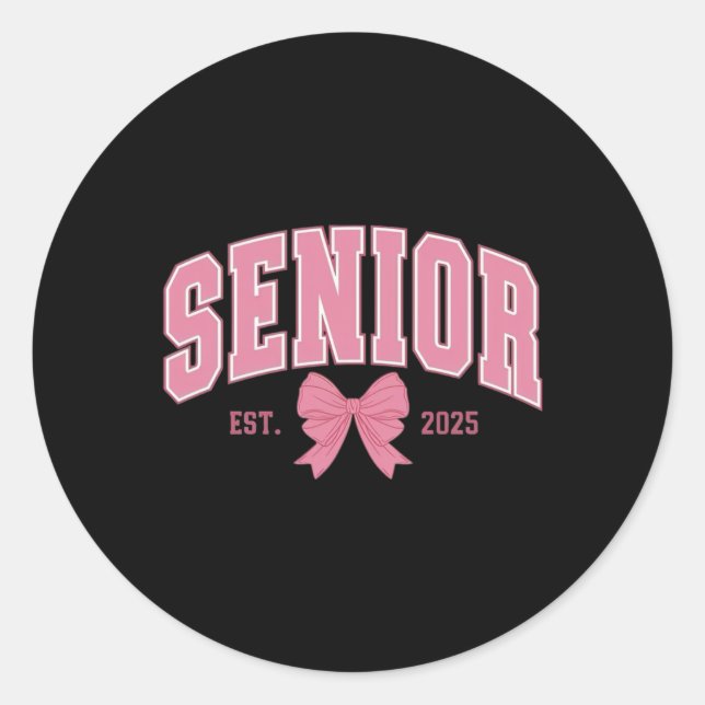 Senior 2025 Sticker  (Front)