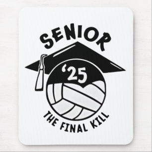 Senior 2025 Volleyball Graduation Mouse Pad