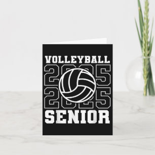 Senior 2025 Volleyball Mom High School Graduation  Card