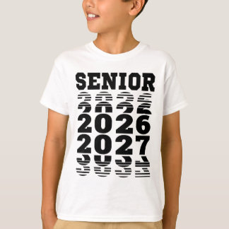 Senior 2026 2027 Cl Of Graduation T-Shirt