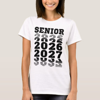 Senior 2026 2027 Cl Of Graduation T-Shirt