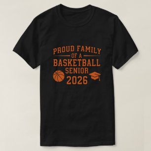 Senior 2026 Basketball Player Class of 2026 Grad  T-Shirt