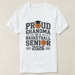 Senior 2026 Basketball Player Class of 2026 Grad  T-Shirt
