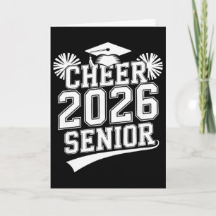 Senior 2026 Cheer Team Mom High School Graduation  Card