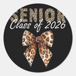 Senior 2026 Cl Of 2026 Graduation _4 Classic Round Sticker