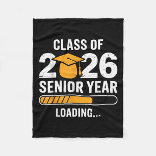 Senior 2026 Cl Of 2026 Seniors Graduation 2026 Sen Fleece Blanket