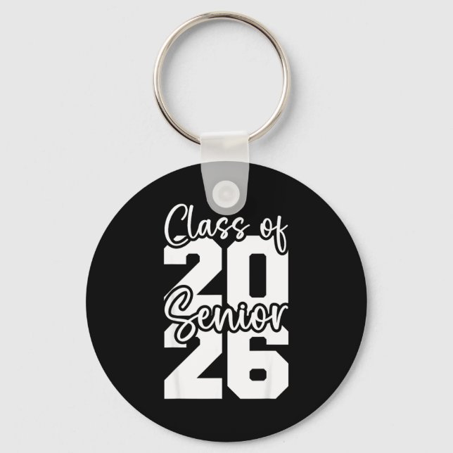 Senior 2026 class of 2026 high school college keychain (Front)