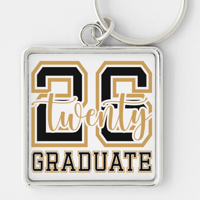 Senior 2026 Graduate Keychain (Front)