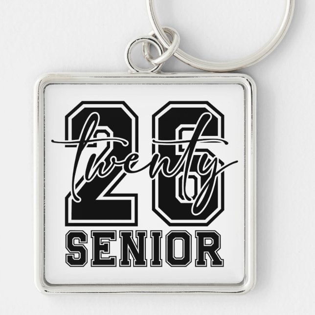 Senior 2026 Graduate Keychain (Front)