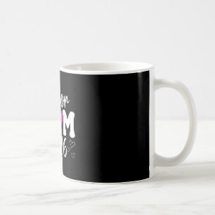 Senior 2026 Graduation Cap Mom Pink Heart Proud Mo Coffee Mug