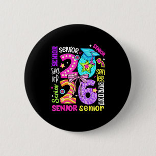 Senior 2026 graduation day finally done class of 2 inch round button