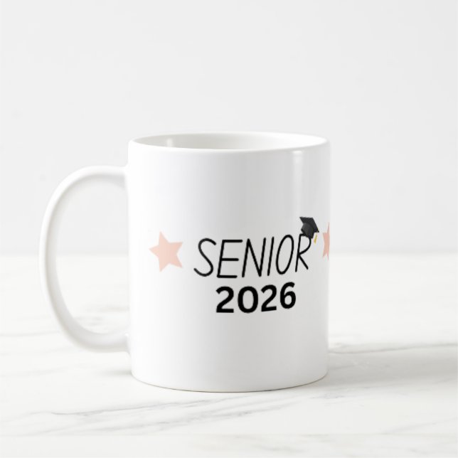 Senior 2026 Graduation Mug Gift (Left)