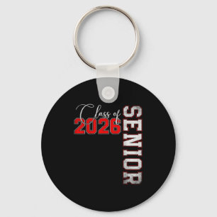 Senior 2026 Graduation My Last First Day Of Cl Of Keychain