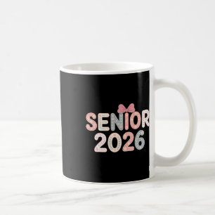 Senior 2026 Pastel Floral Patchwork Letters With L Coffee Mug