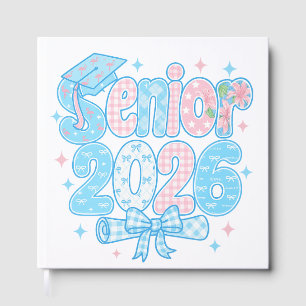 Senior 2026 Pastel Graduation Design Guest Book