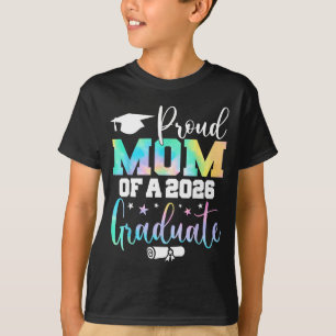 Senior 2026 Proud Mom Class Design T-Shirt