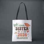 Senior 2026 Proud Sister of A 2026 Graduate Family Tote Bag<br><div class="desc">Senior 2026 Proud Sister of A 2026 Graduate Family Coquette</div>