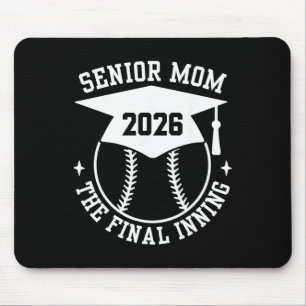 Senior 2026 Proud Softball Mom The Final Inning Gr Mouse Pad