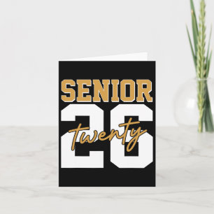 Senior 2026 Retro Cl Of 2026 Graduation 2026 Men W Card
