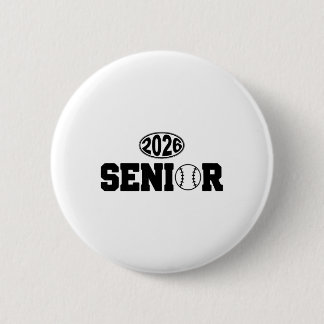 Senior 2026 Sell Athlete Graduate Graduation 2 Inch Round Button