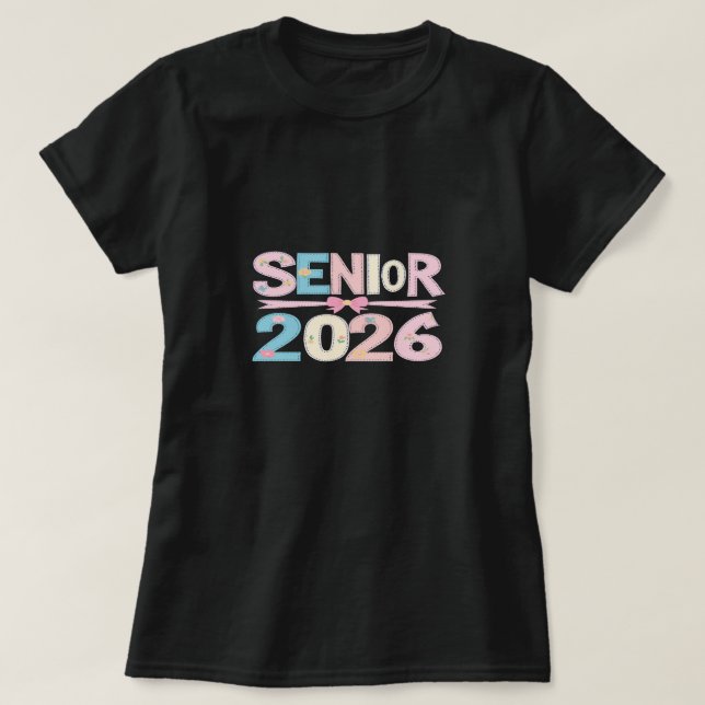 Senior 2026 T-Shirt (Design Front)