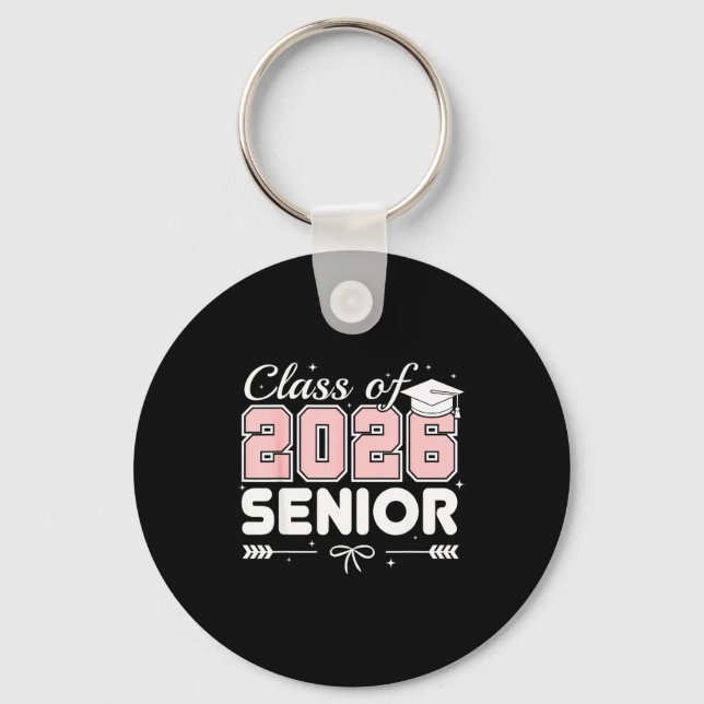 Senior 26 Graduation Class 2026 Keychain (Front)