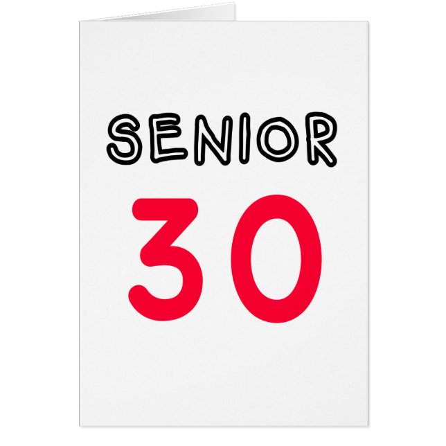 Senior 30 (Front)