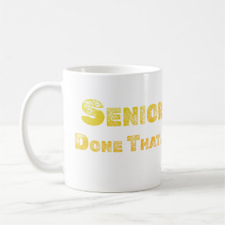 Senior, A Fait Cette Mug De Café