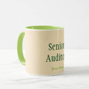 "SENIOR AUDITOR" MUG