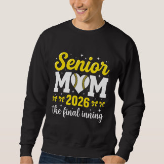 Senior Baseball Mom 2026 Sweatshirt